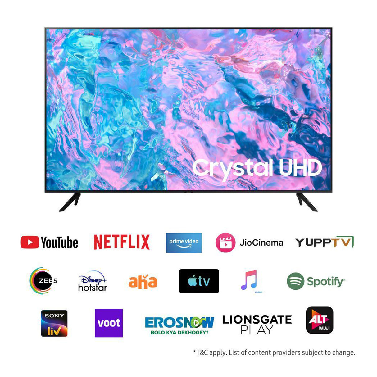 Samsung 75" CU7700 Crystal 4K UHD Smart TV (UA75CU7700K) – Electronic ...