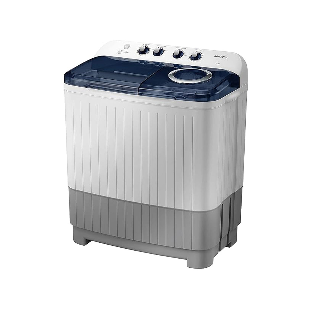 Washing Machine: Stylish Light Gray model for effective cleaning.