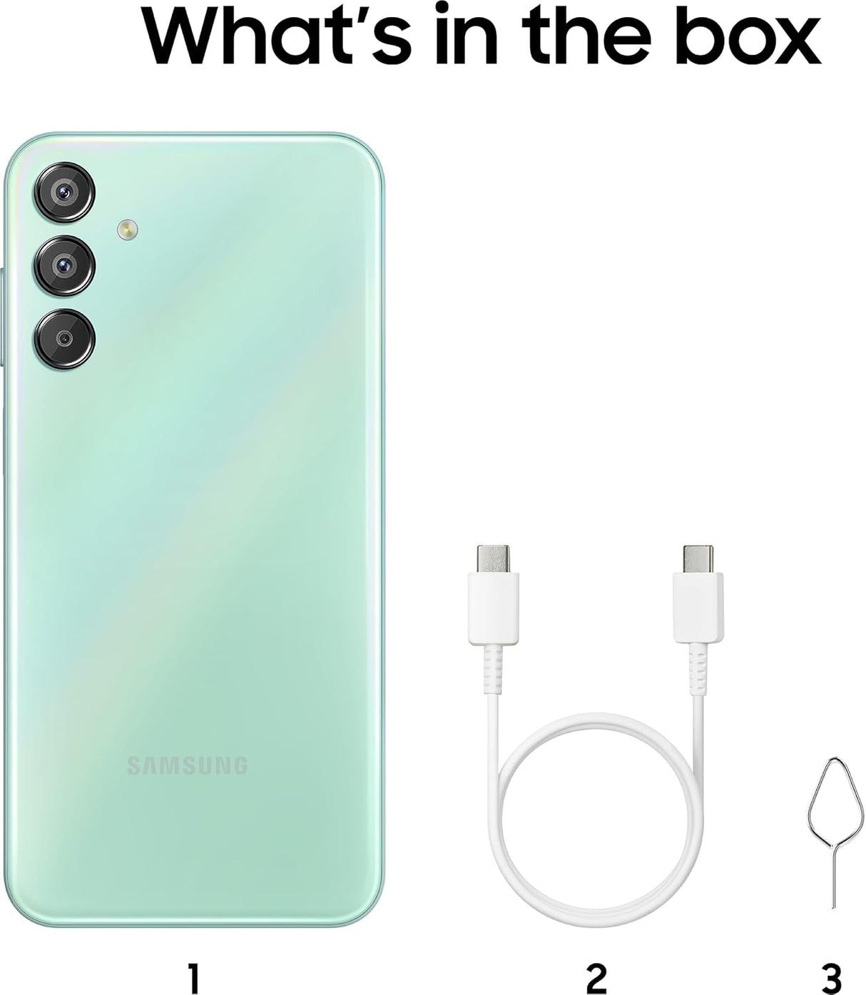 Samsung Galaxy F15 5G (Jazzy Green, 6GB RAM, 128GB Storage)