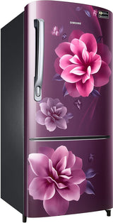 Samsung 183L Single Door Refrigerator, 3 Star, Camellia Purple (RR20C2723CR)