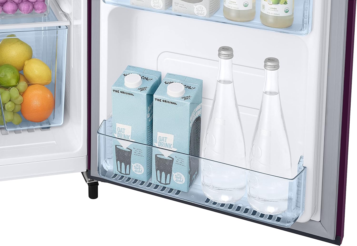 Samsung 183L Single Door Refrigerator, 3 Star, Camellia Purple