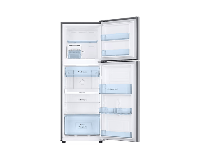 Samsung 236L Frost-Free Double Door Refrigerator, 2 Star, Elegant Inox (RT28C3042S8)