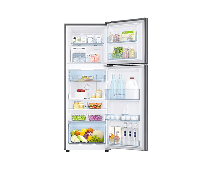 Samsung 236L Frost-Free Double Door Refrigerator, 2 Star, Elegant Inox (RT28C3042S8)