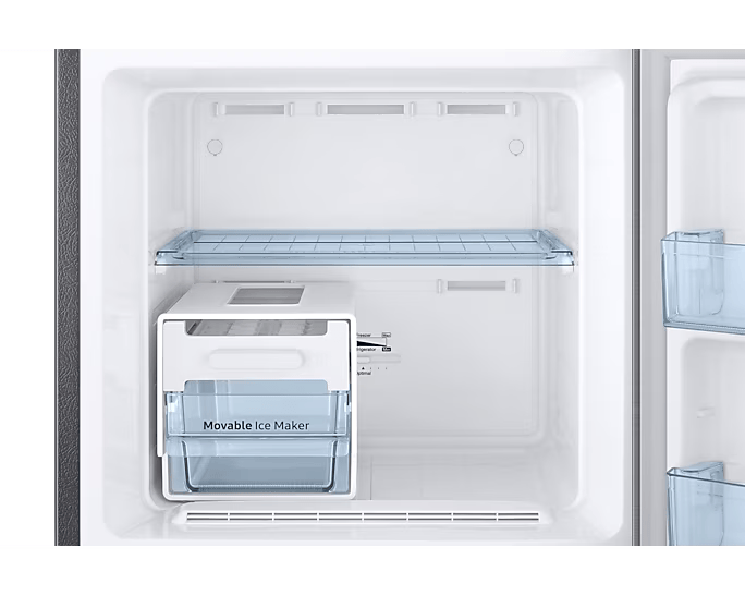 Samsung 236L Frost-Free Double Door Refrigerator, 2 Star, Elegant Inox (RT28C3042S8)