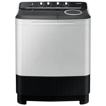 Samsung 10.5 kg, 5 star, Semi-Automatic Top Load Washing Machine (WT10C4260GG/TL, Air Turbo Drying, Light Gray)