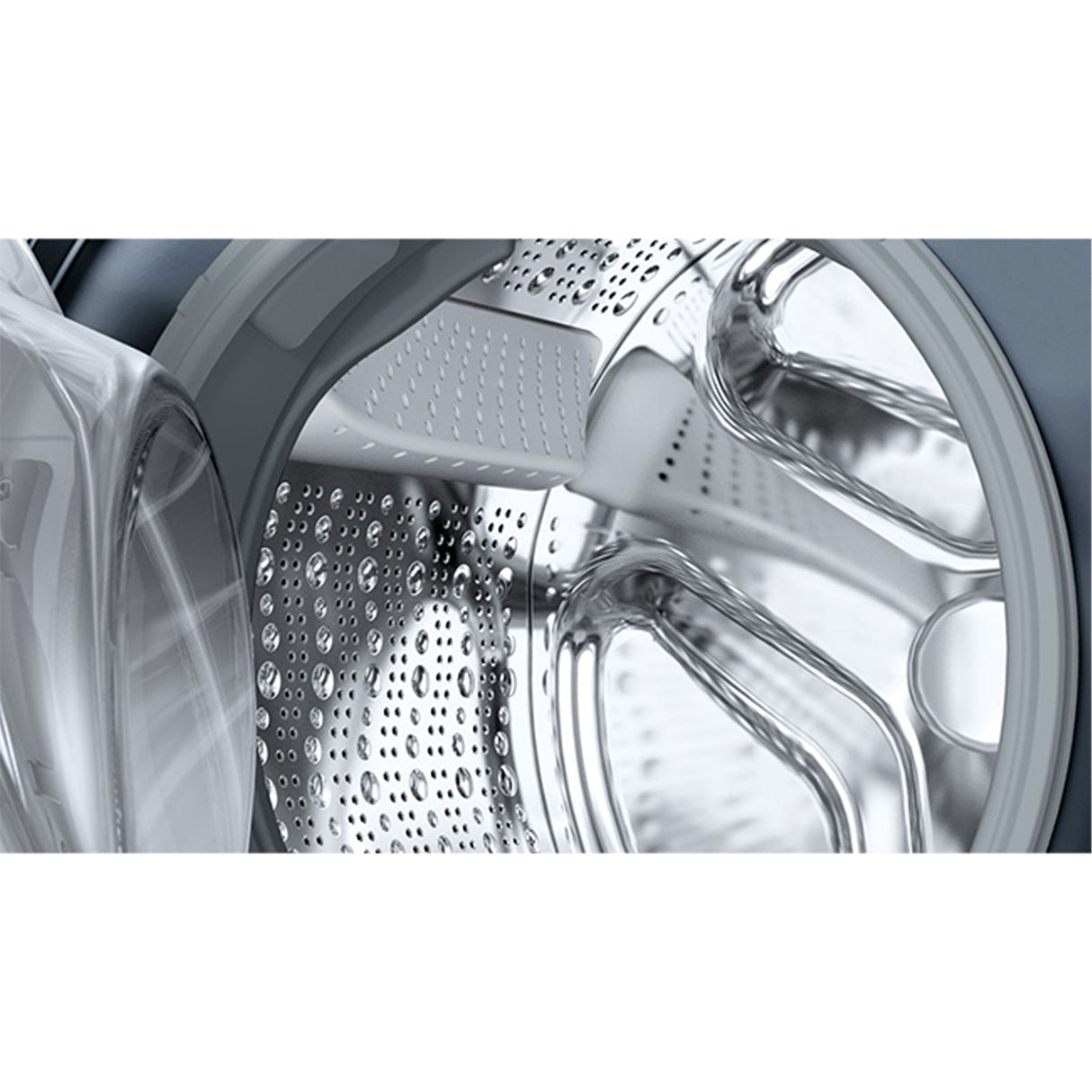 Bosch Series 6 Front Load Washer: 8 kg, 1400 RPM - Convenient and effective.