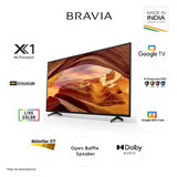 Elevate with Sony 43" 4K LED Smart Google TV 2023 - Android TV, Internet TV.