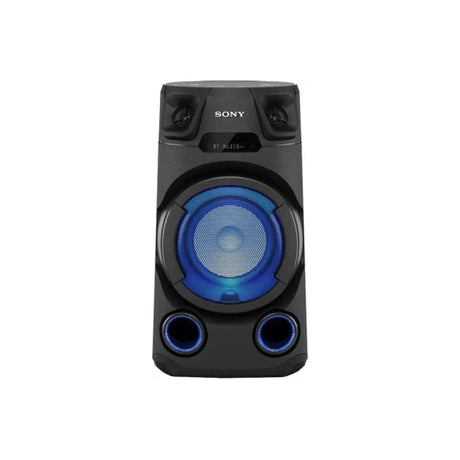 Sony MHC-V13 Portable Party Speaker - Black, sleek design.