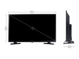 Samsung 32" HD Ready Smart LED TV, Glossy Black (UA32T4350)