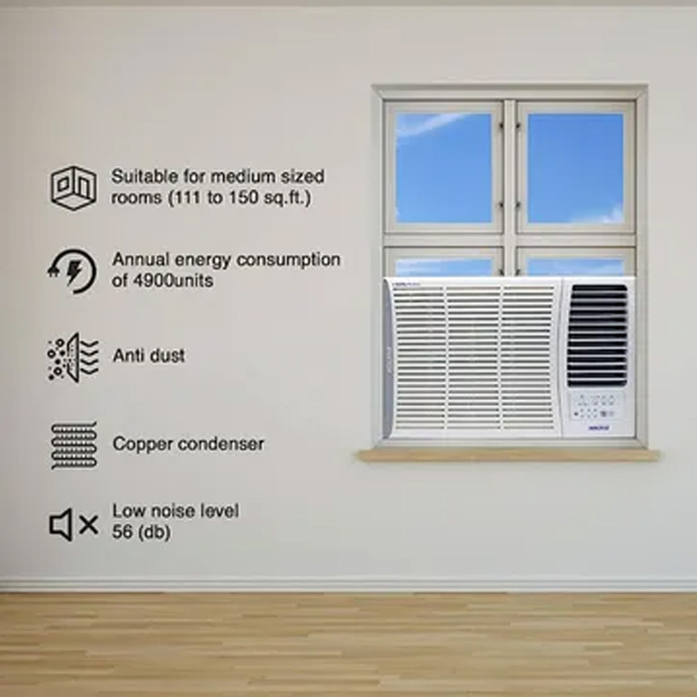 Advanced HVAC Technology: Voltas Inverter Window AC - Convertible Model