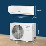 Voltas 1.5 Ton 5 Star, Inverter Split AC 185V Vectra Elegant