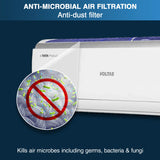 Voltas 1.5 Ton 5 Star Inverter Split AC 185V Vectra Elite, White