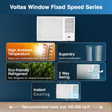 Voltas 2.0 Ton 2 Star Window Air Conditioner 242 Vectra Plus