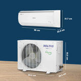 Voltas 2.0 Ton 3 Star Split Air Conditioner 243V Vectra Elite