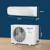 Voltas 2.0 Ton 5 Star Split Air Conditioner 245V Vectra Plus