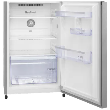 Voltas Beko RFF265E/W0XIR0I 228 Litres 1 Star Frost Free Refrigerator Brushed Silver