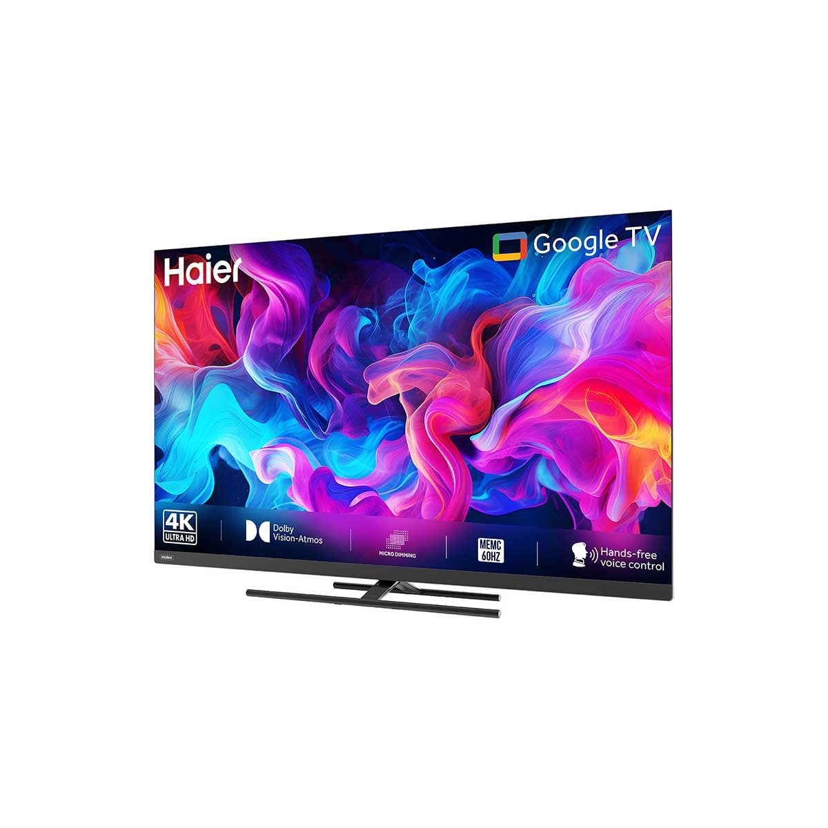 Haier led 65'' Smart Google TV With Far-Field & Micro Dimming - 65S8GT