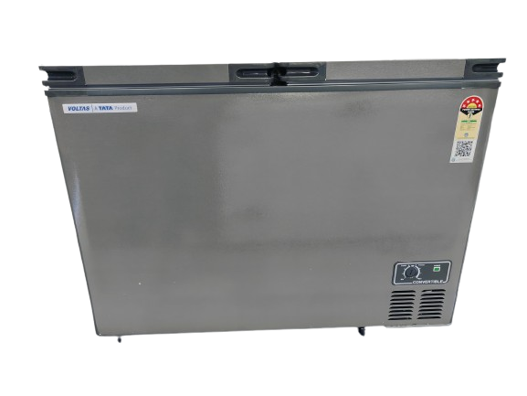 Voltas CVF360 DA5-W-PL 360 Litre 5 Star Hard Top Deep Freezer – Double Door, Energy Efficient, R290 Refrigerant