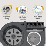 Whirlpool 11kg Semi-Automatic Top Load Washer (Ace XL 11, Graphite Grey) (W.POOL WM 30220)