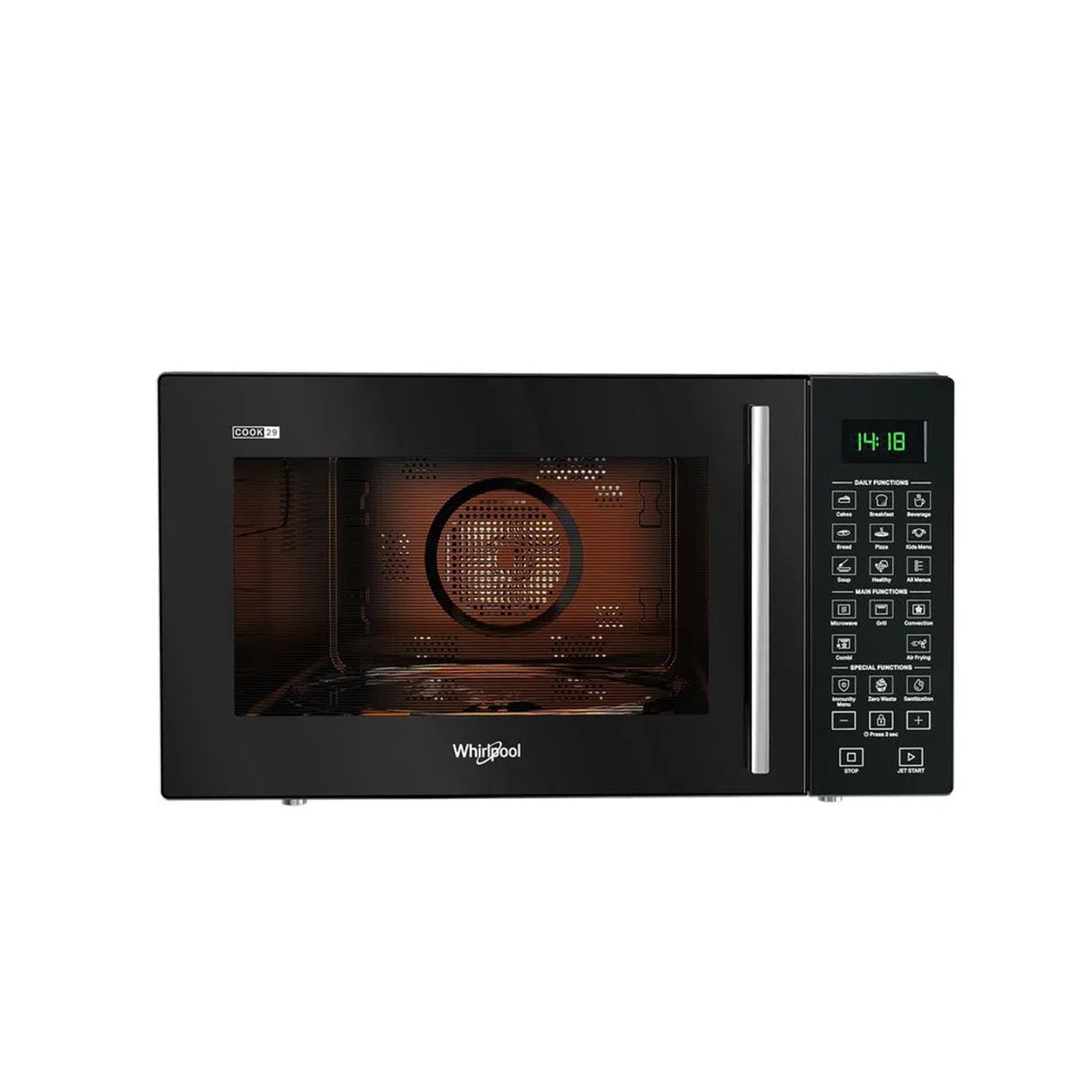 Whirlpool 29L Convection Microwave (Air-Fry, Bake, Rotisserie) (W.POOL MW 50056)