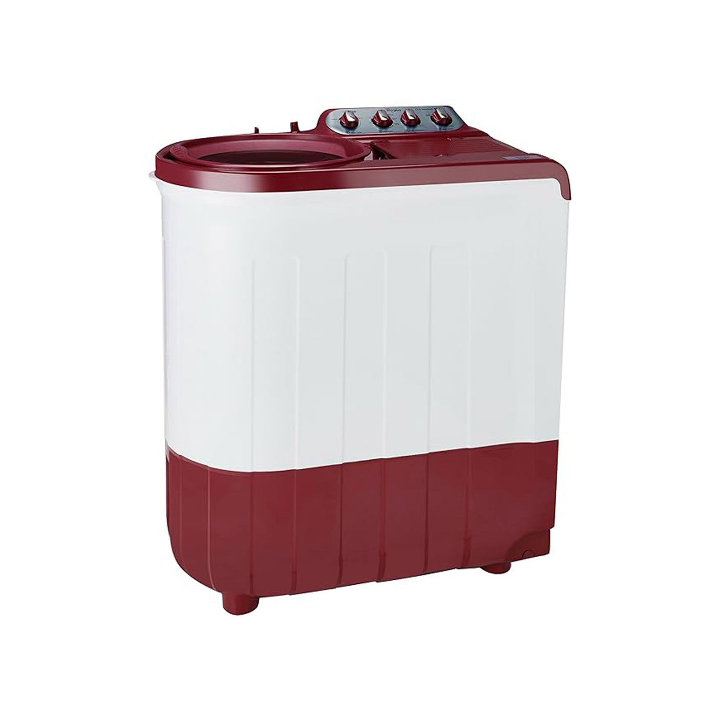 Whirlpool 8 kg 5 Star Semi-Automatic Washer (ACE 8.0 SUPERSOAK (CORAL RED) (5YR)-N - 30275)