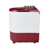Whirlpool 8kg 5-Star Semi-Automatic Washer (Coral Red, Supersoak) (W.POOL WM 30275)