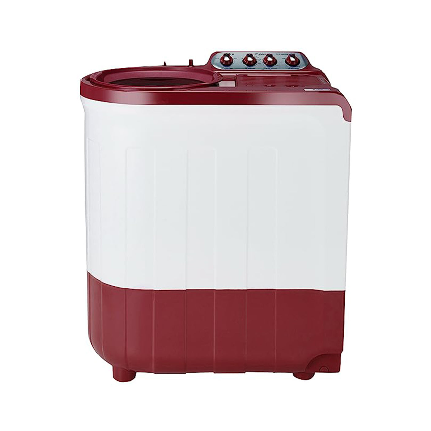 Whirlpool 8 kg 5 Star Semi-Automatic Washer (ACE 8.0 SUPERSOAK (CORAL RED) (5YR)-N - 30275)