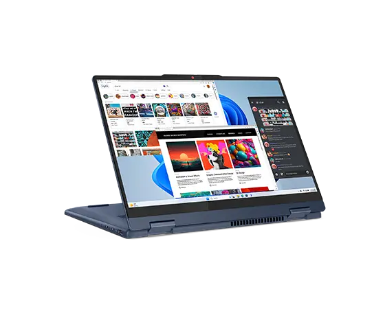 Lenovo IdeaPad Intel Core i5 13th Gen 13420H - (16 GB/512 GB SSD/Windows 11 Home) 83KX004QIN 2 in 1 Laptop  (14 inch, Luna Grey, 1.6 kg kg, With MS Office)