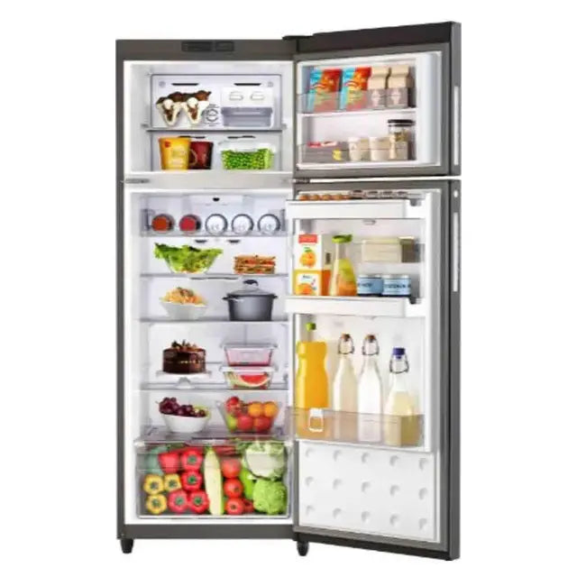 Godrej 330 Litres 2 Star Double Door Frost Free Convertible Refrigerator with Nano Shield Technology (RT EONVIBE 366B RCIT MT BK, Black)