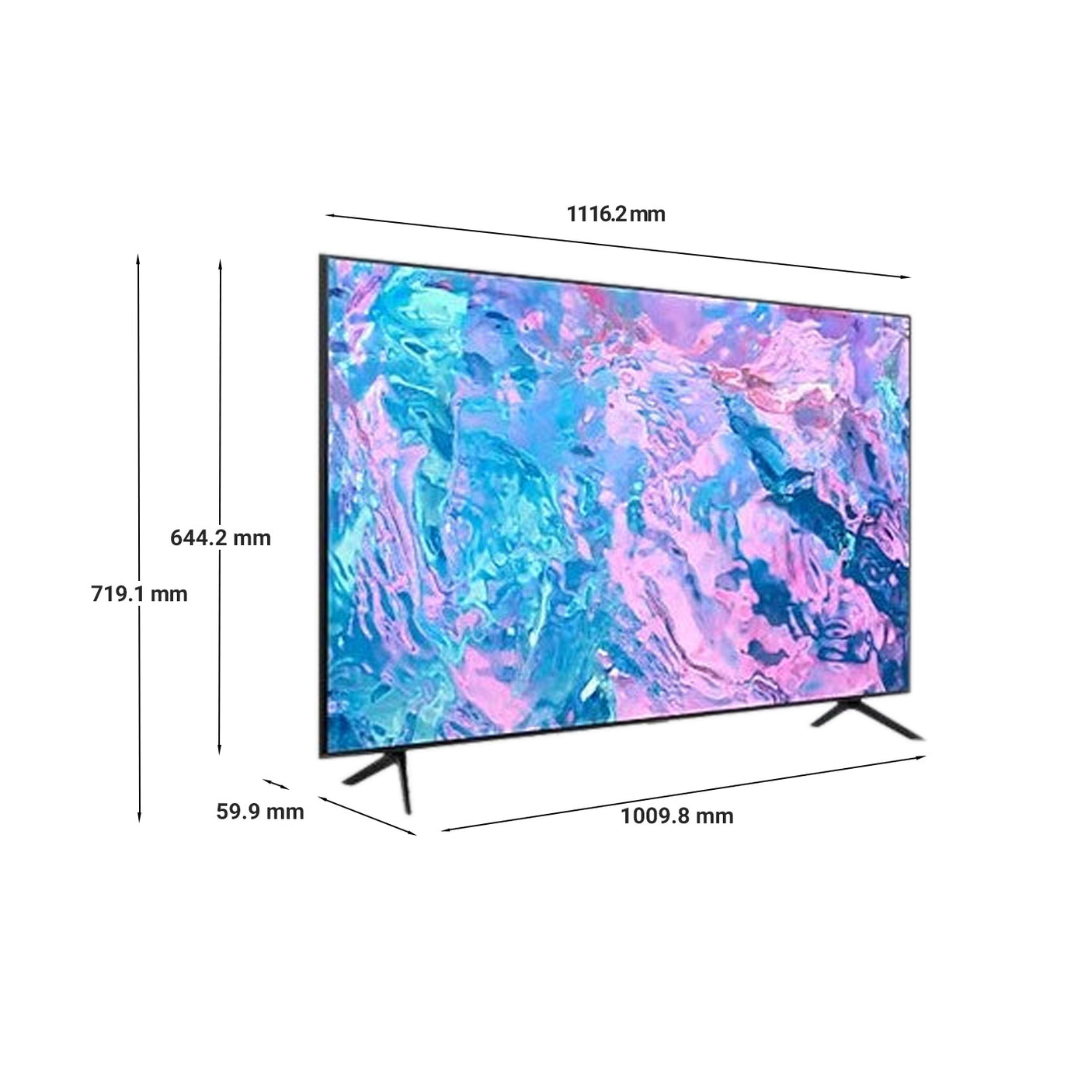 Elevate home entertainment with Samsung 125 cm CU7700.