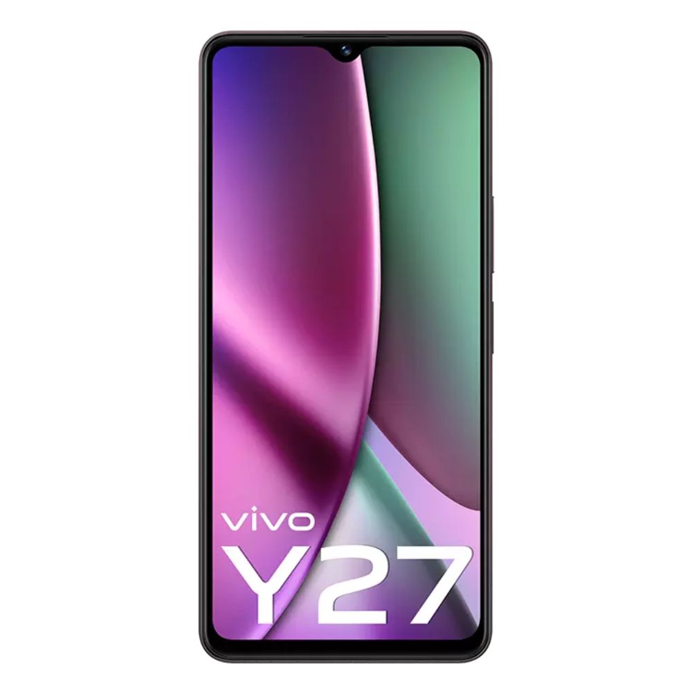 Vivo Y27 (6 GB RAM, 128 GB Storage, Burgundy Black) – Electronic Paradise