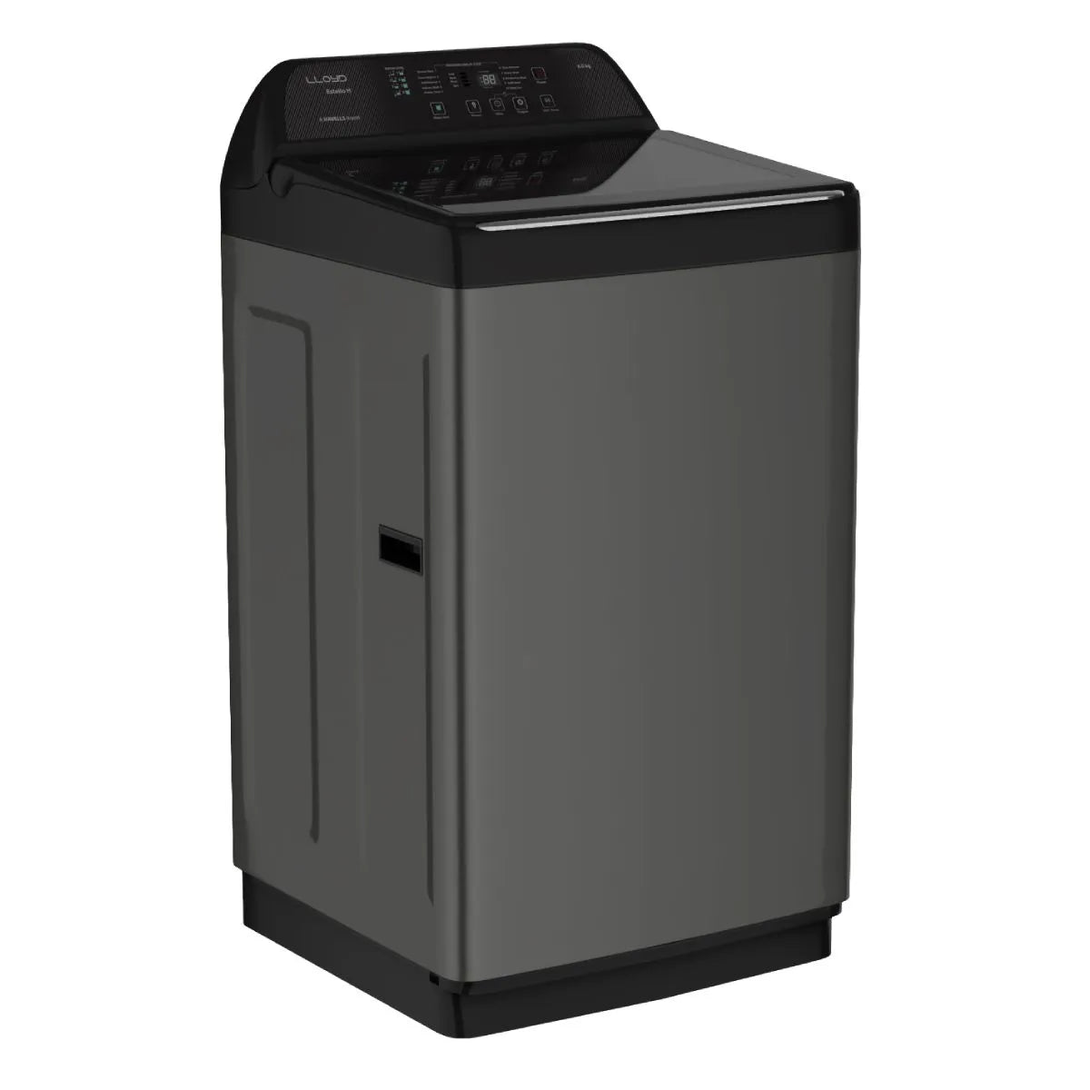 LLOYD 10 Kg 5 Star Fully Automatic Top Load Washing Machine With In Built Heater (GLWT105EHPMB, Middle Black)