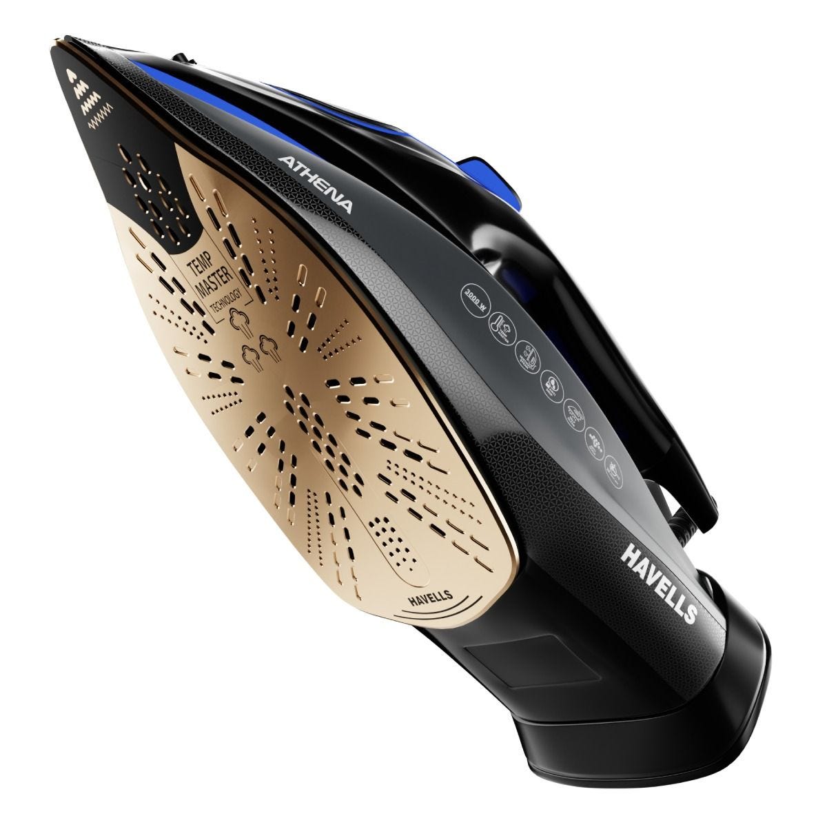 Havells Athena steam iron detail