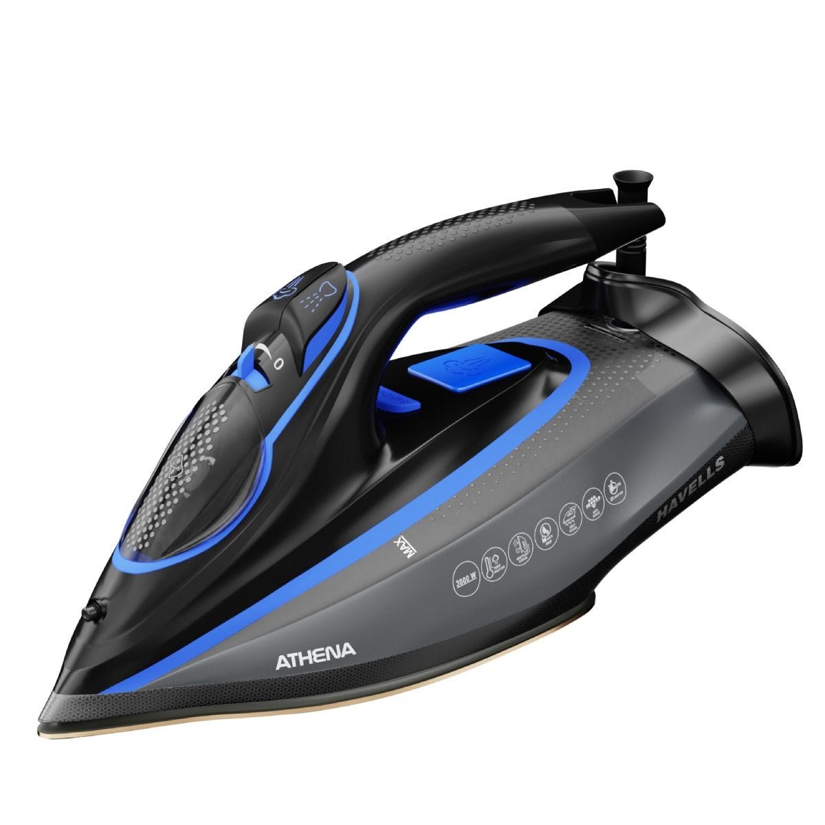 Havells Athena steam iron front view
