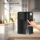 Havells Delite Kopere Alkaline HR Water Purifier | RO+UV, 6.5L Stainless Steel Tank, 7 Stage, Black