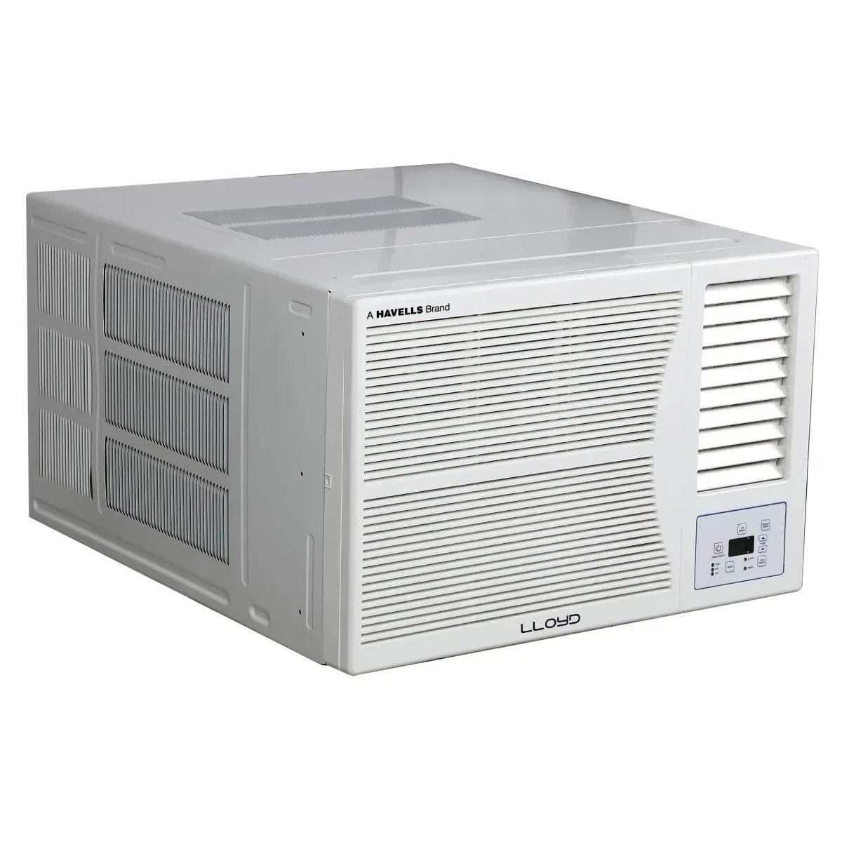 Lloyd 1.5 Ton 3 Star Window AC | GLW18D3FPSPR | Fixed Speed, 100% Copper, Turbo Cool, White