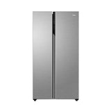 Haier 630 L Side-by-Side Refrigerator, Magic Cooling (Shiny Steel) (HRS 682SS)