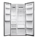 Haier 630 L Side-by-Side Refrigerator, Magic Cooling (Shiny Steel) (HRS 682SS)