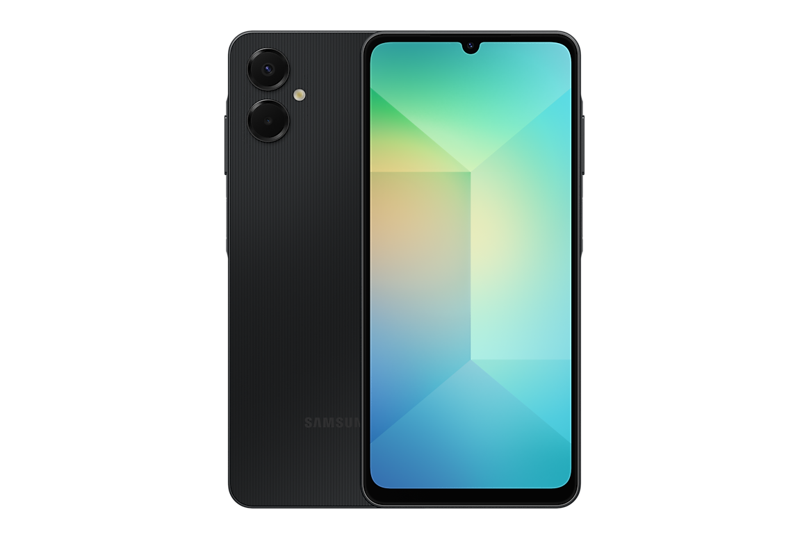 Samsung Galaxy A06 5G 4GB/64GB | Dimensity 6300, 12 5G Bands, 5000mAh Battery, Black