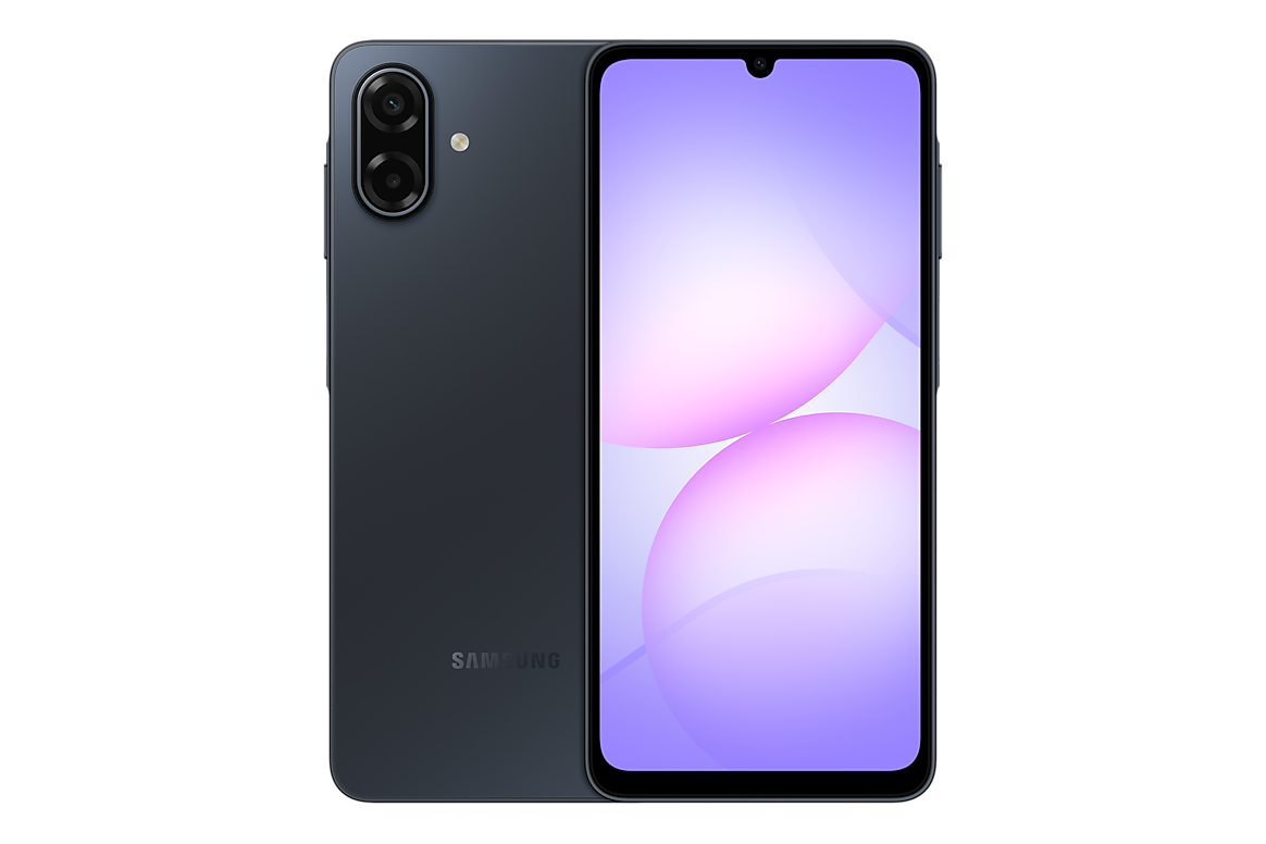 Samsung Galaxy A07 5G 4GB/128GB | Dimensity 6300, 6000mAh Battery, 120Hz Display, Black