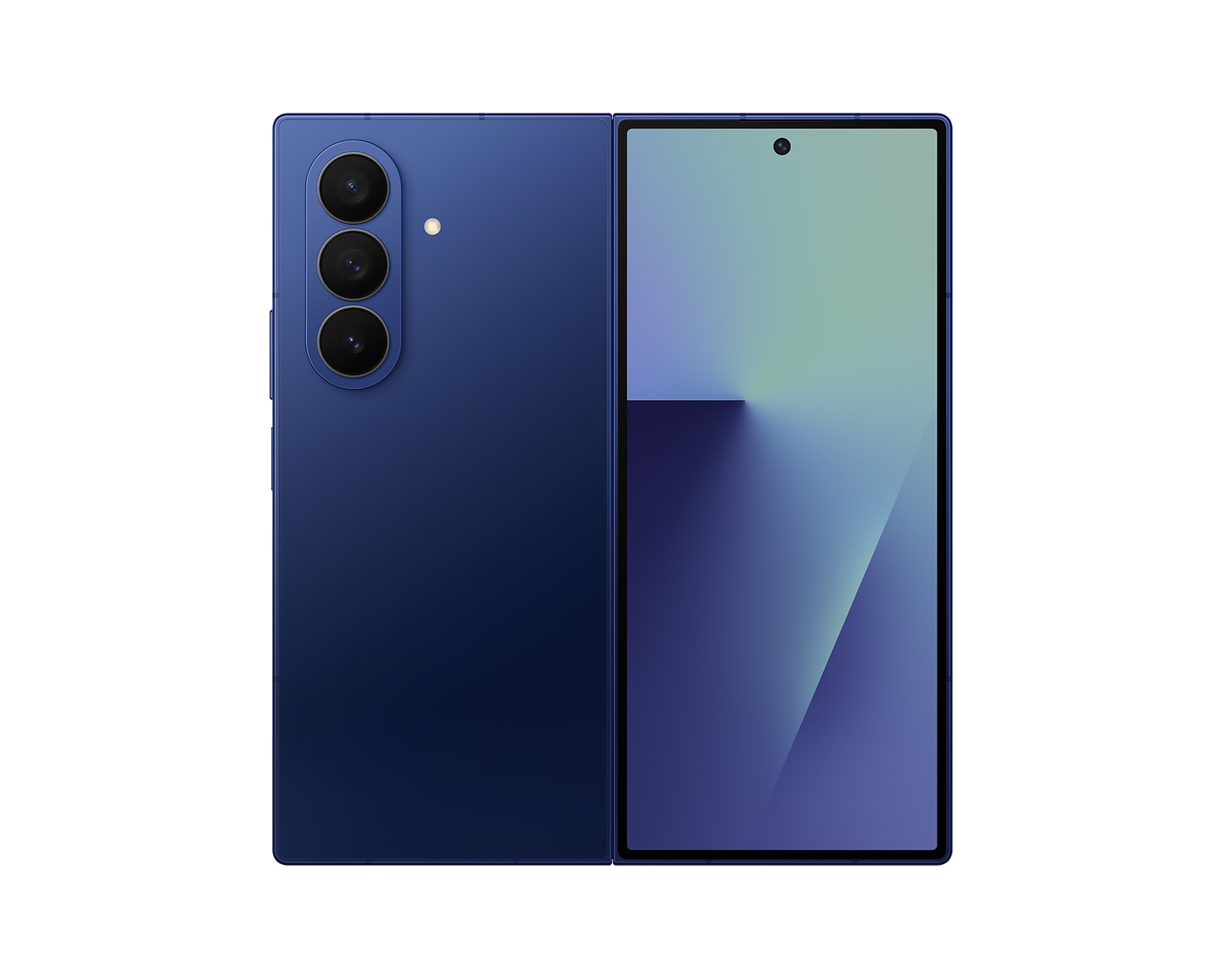 Samsung Galaxy Z Fold 7 5G Smartphone with Galaxy AI (Blue Shadow, 12GB RAM, 256GB Storage), Ultra Sleek Design with 200MP Camera, Powerful Snapdragon 8 Elite, Google Gemini