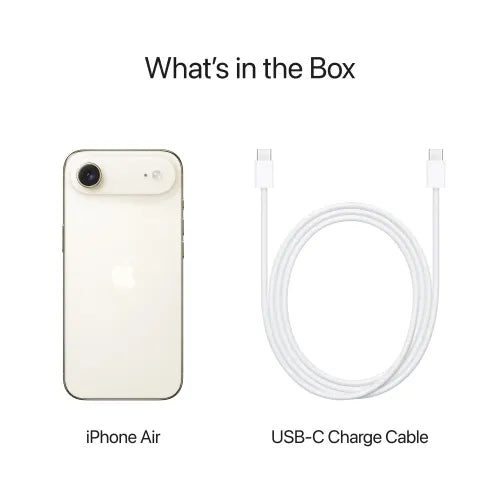 Apple iPhone Air (1TB Storage, Light Gold)