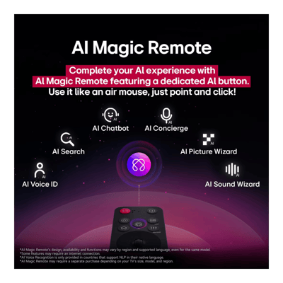 LG 55QNED8GA6A 55 Inch 4K QNED MiniLED Smart TV (2025 Model) with α8 AI Processor Gen2, Dolby Vision & Atmos, 144Hz VRR, webOS 25