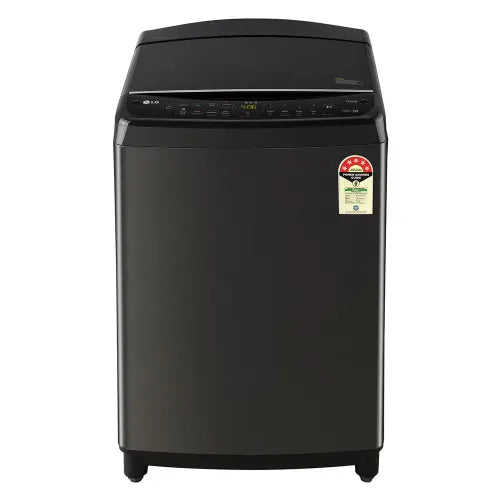 LG 13Kg Top Load Washing Machine, AI Direct Drive™, Platinum Black THD13SWP