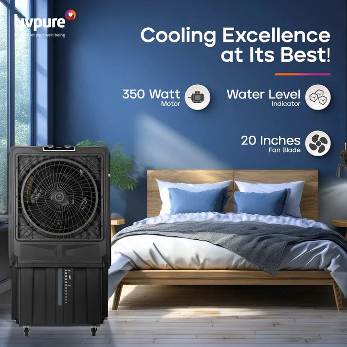 Livpure Scorpio Neo 100L Desert Air Cooler (A.Clr Series) with Powerful Airflow, Honeycomb Pads & Large Tank