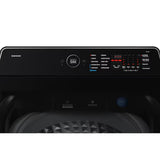 Samsung 12 kg 5 Star AI Wash Top Load Washing Machine with Heater, Eco Bubble, BubbleStorm, Dual Storm Pulsator, Soft Close Lid, Black Caviar (WA80F12B6B, 2025 Model)