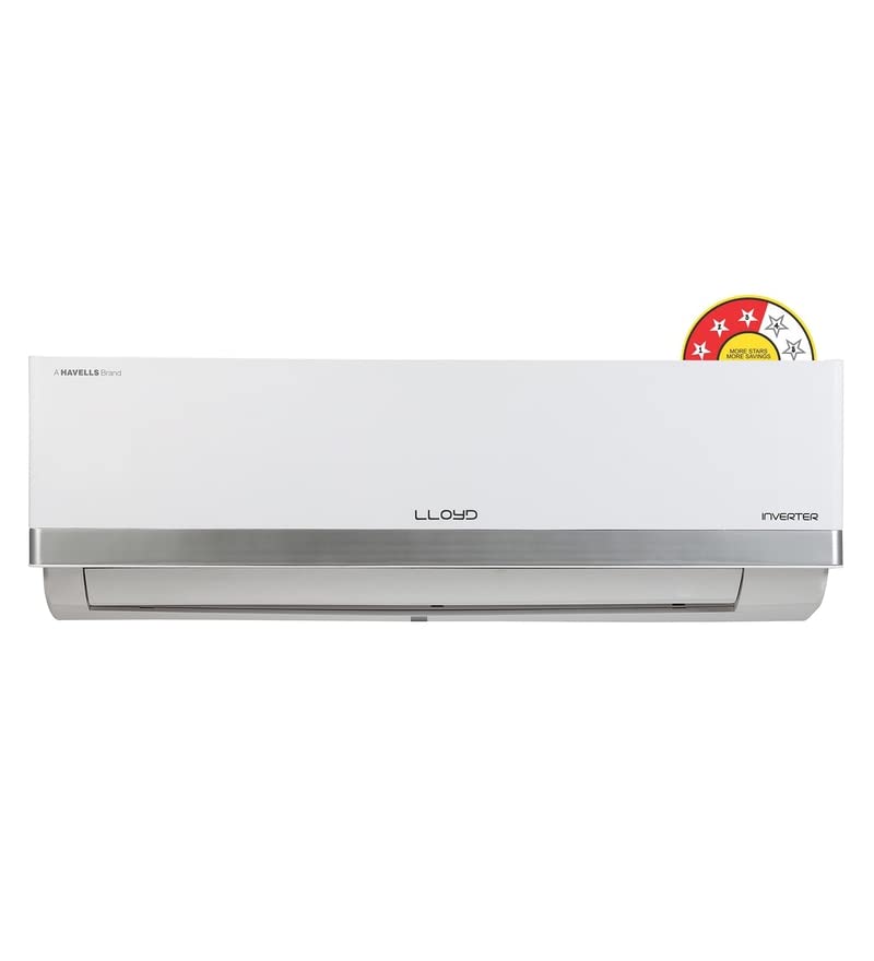 Lloyd 1.5 Ton 3 Star Inverter Split AC (GLS18I3LWSBA, White)