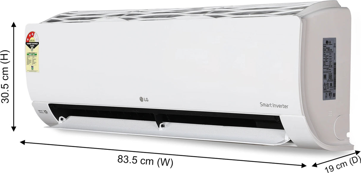 LG 1.5 Ton 3 Star DUAL Inverter Split AC (ASNQ18LNXE-IND, 4-in-1 Convertible, Copper)