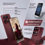 Motorola Edge 70 Pro+ 5G | 256GB Storage 12GB RAM | Maroon