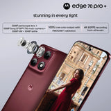 Motorola Edge 70 Pro+ 5G | 256GB Storage 12GB RAM | Maroon